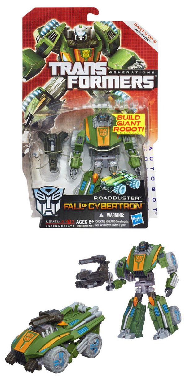 Transformers Fall Of Cybertron Wreckers Images Show Repaints Of Bruticus Team Figures Image  (1 of 5)